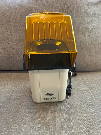 Works great! West Bend Poppery II popcorn maker is the best model for home small batch coffee roasti...