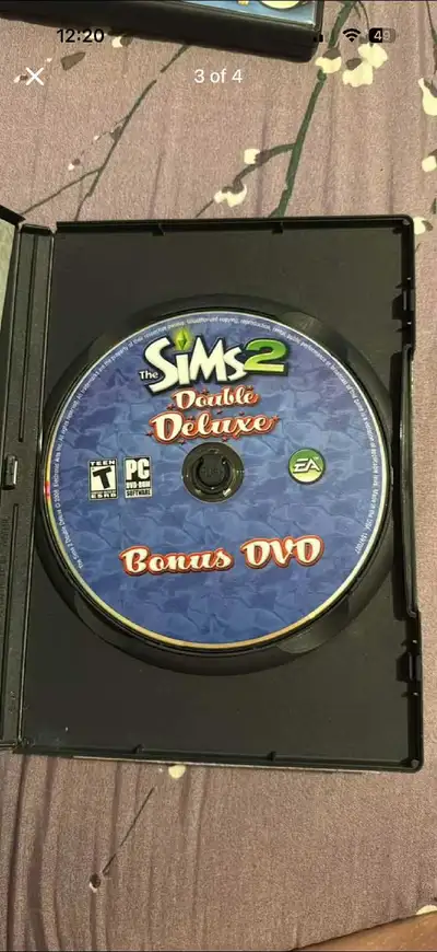 Sims 2 and 3 discs, View more
