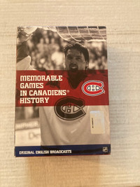 MEMORABLE GAMES IN MONTREAL CANADIENS HISTORY DVD SET