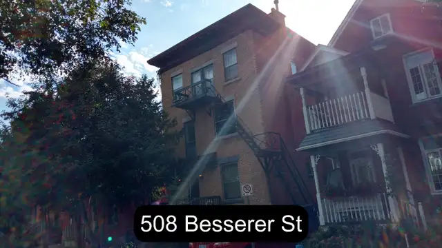1 Bedroom Sandy Hill Apartment for Rent (508 Besserer St)