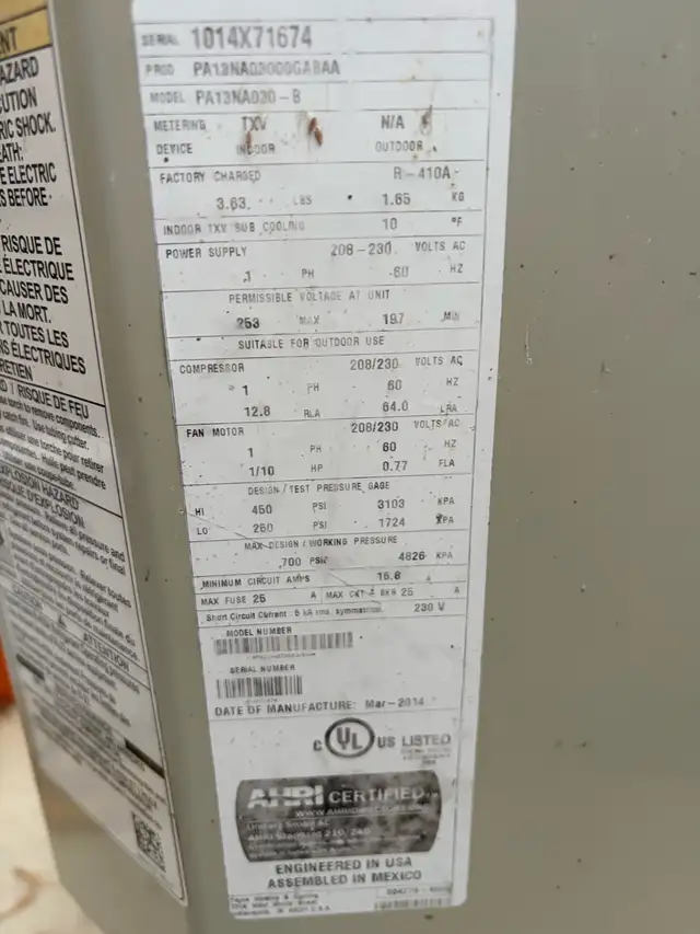 Air Conditioner and Coil602763182170460161