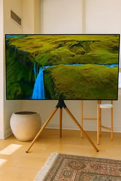 Like New 65" LG C1 OLED TV + Premium Stand – Barely Used!, View more