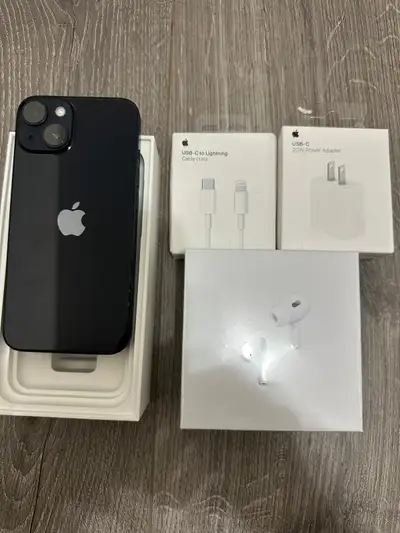 iPhone 14 256GB **AirPods/Fast Charger/Delivery**, View more