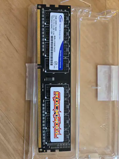 Team Group 4GB DDR3 1600 RAM, View more
