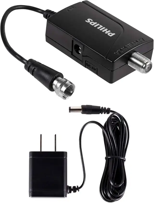 Philips HD TV Antenna Amplifier AC Power Adapter Signal Booster in TVs in City of Toronto - Image 2