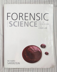 FORENSIC SCIENCE TEXTBOOK (IN GOOD CONDITION)