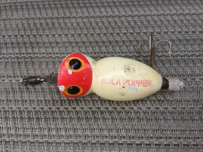 Vintage Fishing Lure Fred Arbogast Hula Popper, View more