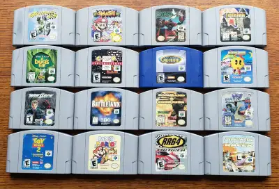 Nintendo 64 N64 Games, View more