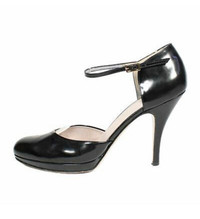 Salvatore Ferragamo Black Callie Heels US 8 - 25.5cm