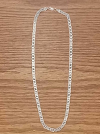 Sterling silver Mariner chain 