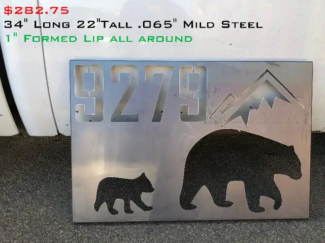 "Custom Metal" Signage in Outdoor Décor in Edmonton - Image 9