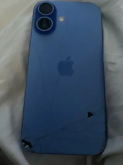 iPhone 16 cracked, View more