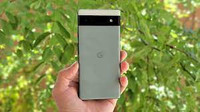 Google Pixel 6a 128GB - Sage Green - Unlocked with case