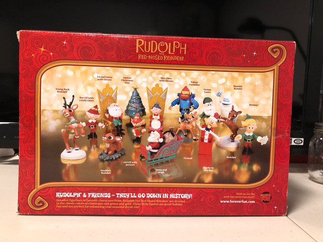 RUDOLPH THE RED NOSED REINDEER Ultimate Figurine Collection in Arts & Collectibles in Oakville / Halton Region - Image 2
