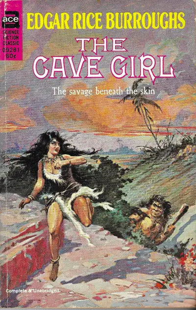 Edgar Rice Burroughs: THE CAVE GIRL - Ace Book #09281  VeryGood+, View more
