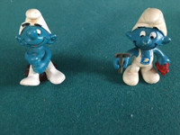 Vintage Smurf Toys