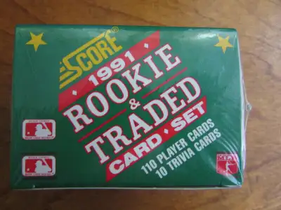 1991 Baseball Score - Rookie & Traded Cards, View more