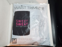 Sweet sweat waist trimmer / ceinture d'entraînement rose neuf