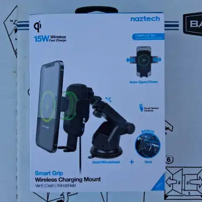 Naztech Wireless Charging Mount, View more