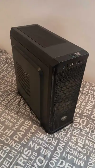 PC case and power supply, View more