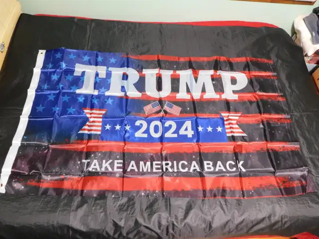 TRUMP FLAG NEW $15 in Outdoor Décor in St. Catharines - Image 2