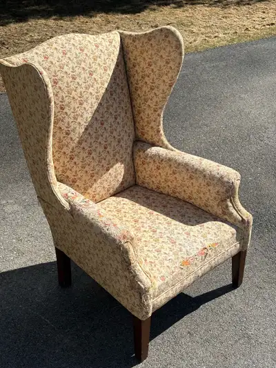 solid wingback chair, View more