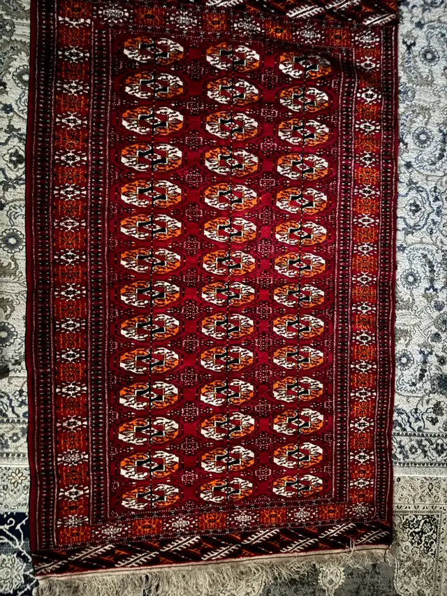 Turkmen Hand Woven Rug628632600729621215