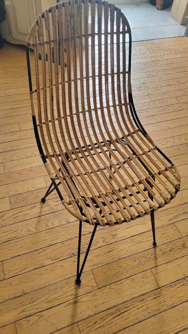 Chaise en bambou  dans Chaises, Fauteuils inclinables  à Lanaudière