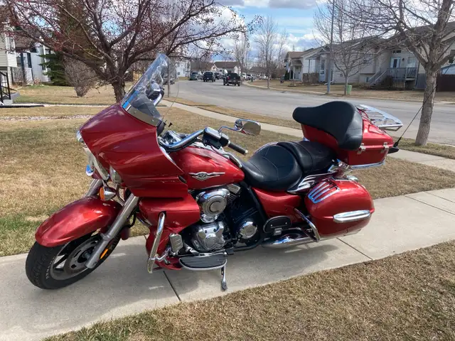 2010 Kawasaki voyager 1700 cc in Street, Cruisers & Choppers in Red Deer - Image 3