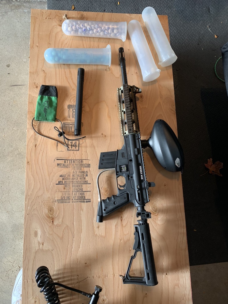 Tippmann Sierra One Paintball Marker and Gear Kit Paintball Guelph