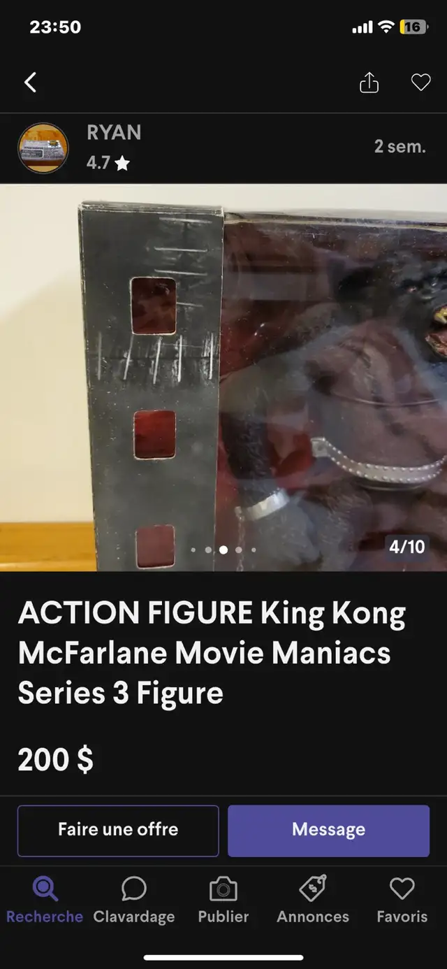 king kong McFarlane 64407492471298123