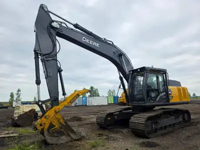 Asking $410,000 OBO, phone calls only 48" Dig, Thumb, Stump pan & FOPS Guarding, cat walks, Rock Gla...