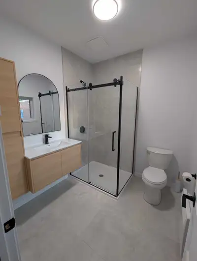Superbe 4 1/2 entièrement rénové 2 chambres , 1 salle de bain Le logement a été refait de A à Z avec...