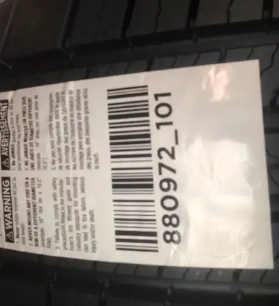 New set of 235 60 17 Michelin defender2 all season tires. Tires are brand new never been mounted or...