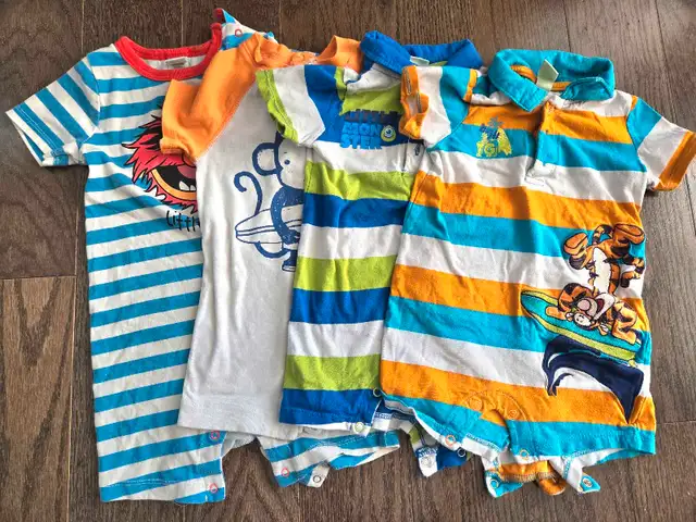 Baby Clothes - baby rompers 12-18 months (6 items)63234604714499124