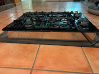 Kitchen natural gas cooktop