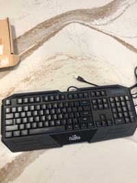 Ficdio Gaming Keyboard and Mouse  Combo  F-100