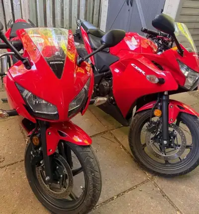 Pass your M / M2 Test with Road worthy Motorcycle. Honda CBR 250R KTM 390 Duke Security deposit 500$...