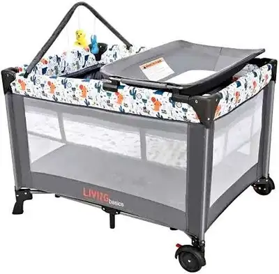 Portable Baby Playard, Infant Travel Play Yard Baby Playpen Crib, View more