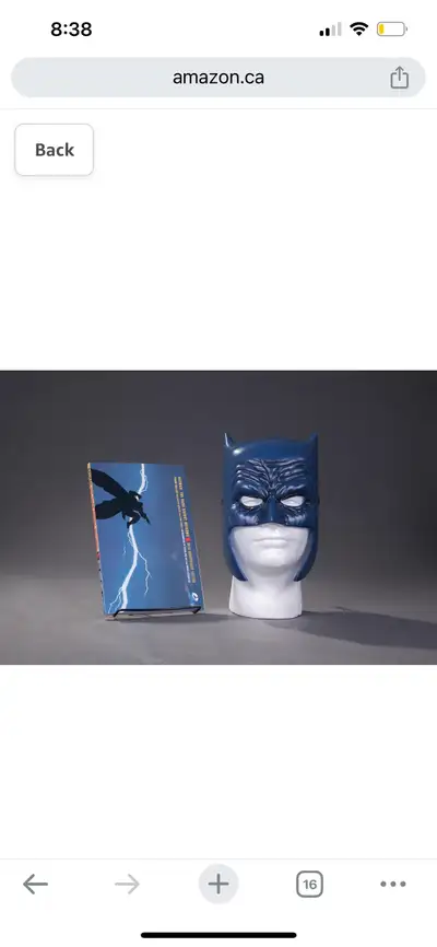 Batman The Dark Knight Returns Graphic Novel and Mask Set, View more