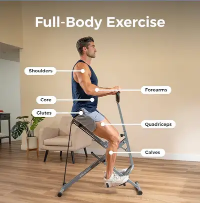 Upright Row-N-Ride Squat Assist Trainer Machine, View more