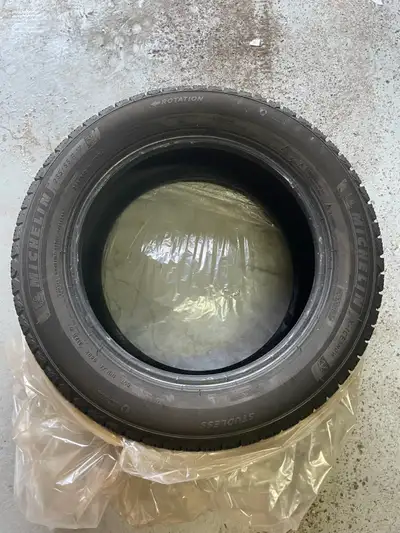 4 winter tires for sale. Michelin X-Ice Snow 235/55 R17 103H load/speed rating DOT date code 0323 Ha...