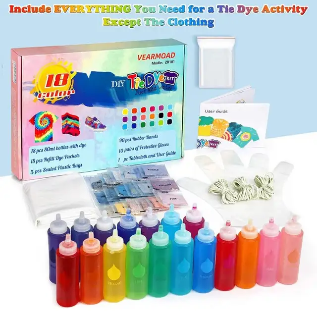 TieDye Kit in Hobbies & Crafts in Québec City - Image 2