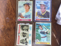 1979 TOPPS baseball card complete set with 10 signed cards