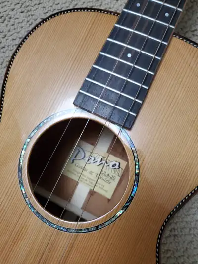 PONO Baritone ukulele - left-handed, View more
