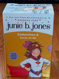 JUNIE B JONES Books, Boxed Set, Barbara Park volumes 15-28