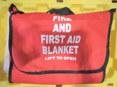 Fire And First AID Wool Blanket 66” x 90”, 80% Wool 20% Polyeste, View more