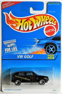 Hot Wheels 1/64 Volkswagen Golf Fahrvergnügen Diecast