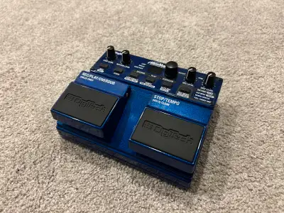 Used Digitech JamMan Looper Pedal (2000s) for sale. Offers dual-stomp control for smooth loop transi...