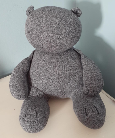 Baby GAP Holiday 2014 dark grey Teddy Bear Plush Stuffed Toy, View more